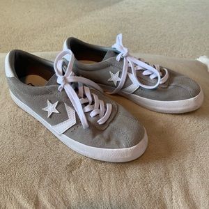 Converse Gray Suede Low Tops W5